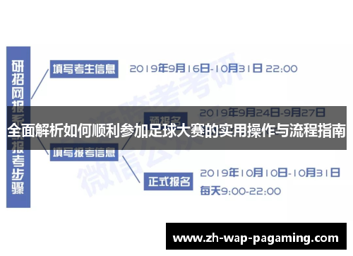 全面解析如何顺利参加足球大赛的实用操作与流程指南 全面解析如何顺利参加足球大赛的实用操作与流程指南